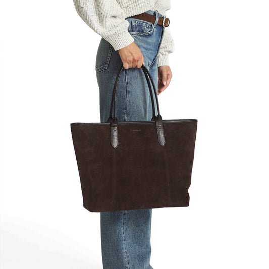 Parisa Suede Tote Bag