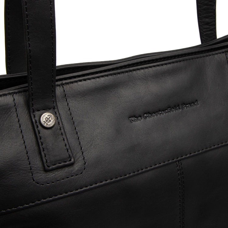 Solvia Leather Shopper