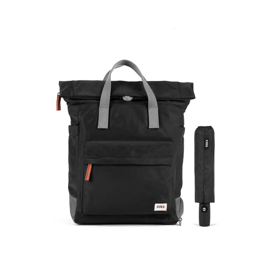Bayswater B Backpack & Waterloo Umbrella Bundle