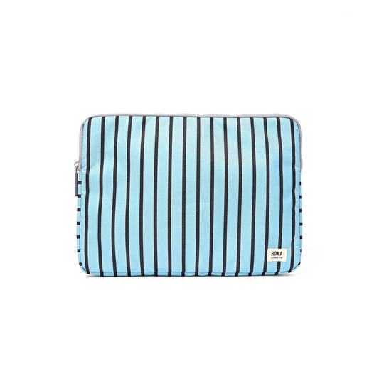 Brick Lane Laptop Sleeve 14" Blue Stripe