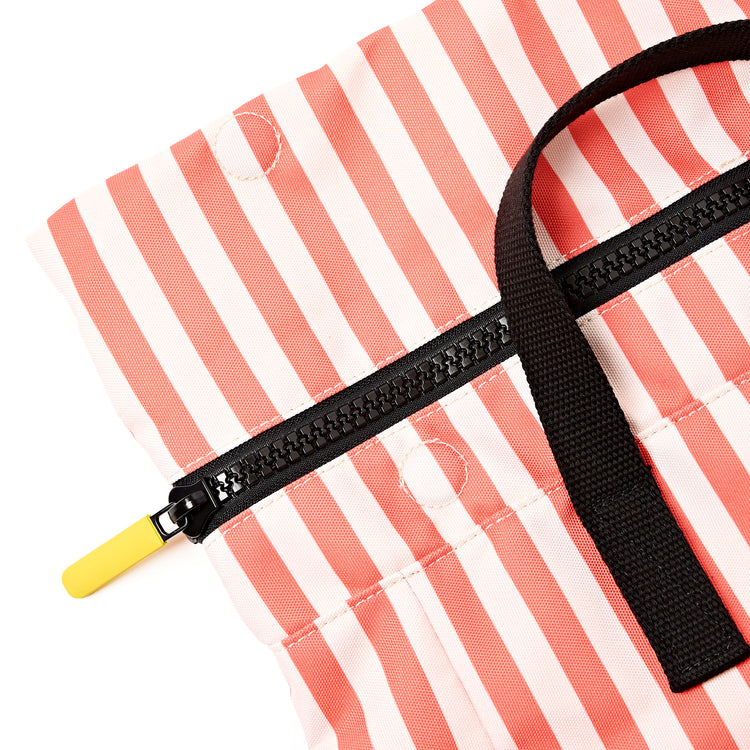 Canfield B Coral Stripe Small Backpack