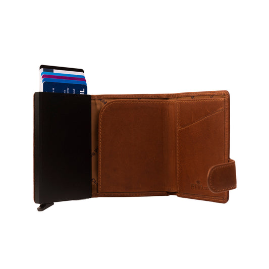 Leicester Leather Card Holder Wallet