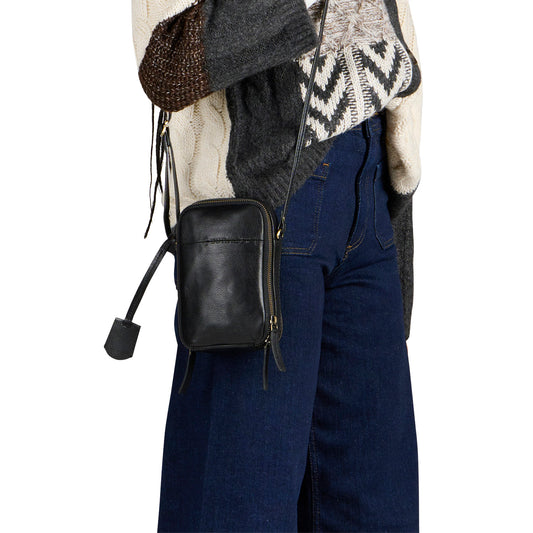 Natural Norah Shoulder Phone Bag