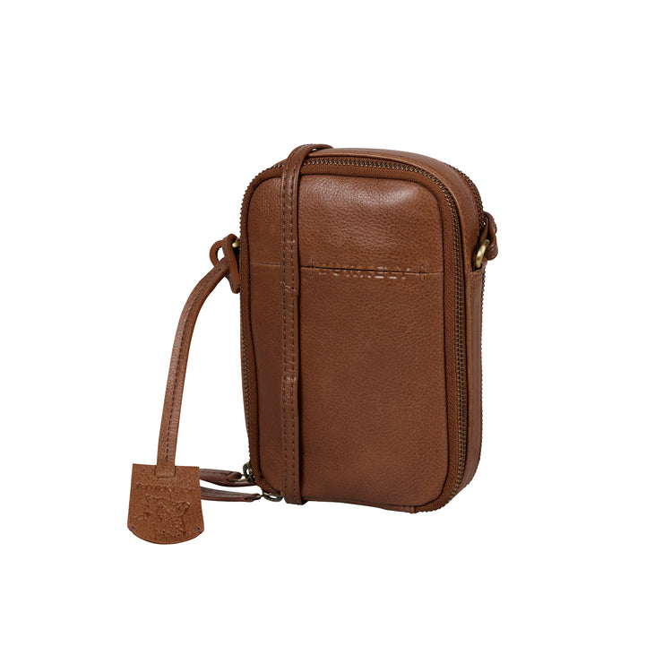 Natural Norah Shoulder Phone Bag