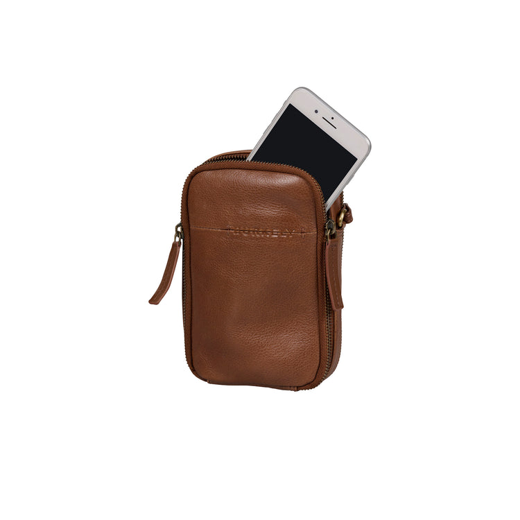 Natural Norah Shoulder Phone Bag
