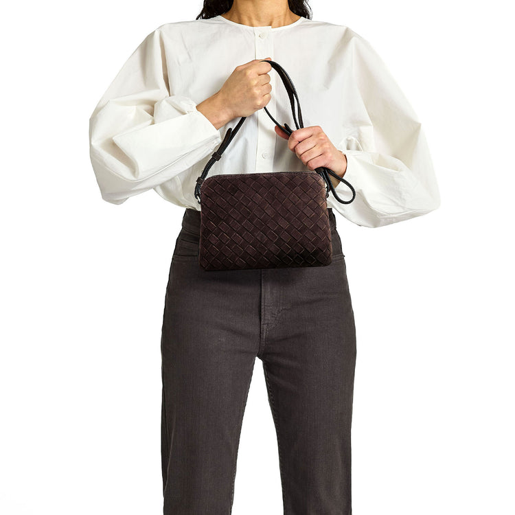 Seattle Suede Shoulder Bag