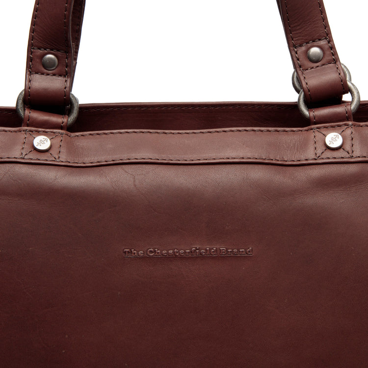 Manly Leather Shopper 15"