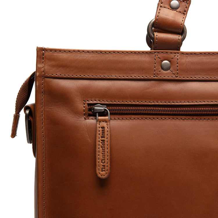 Manly Leather Shopper 15"