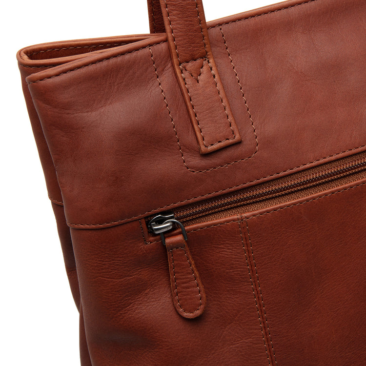 Solvia Leather Shopper