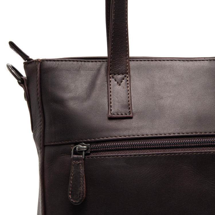 Mosel Leather Shopper