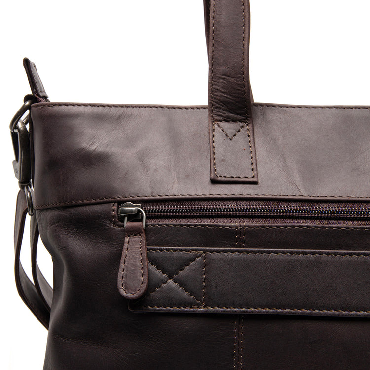 Osira Leather Shopper
