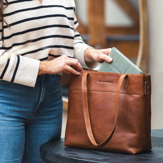 Nola Leather Shopper