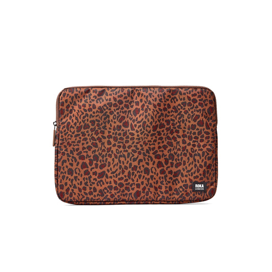 Brick Lane Laptop Sleeve 14" Mini Leopard