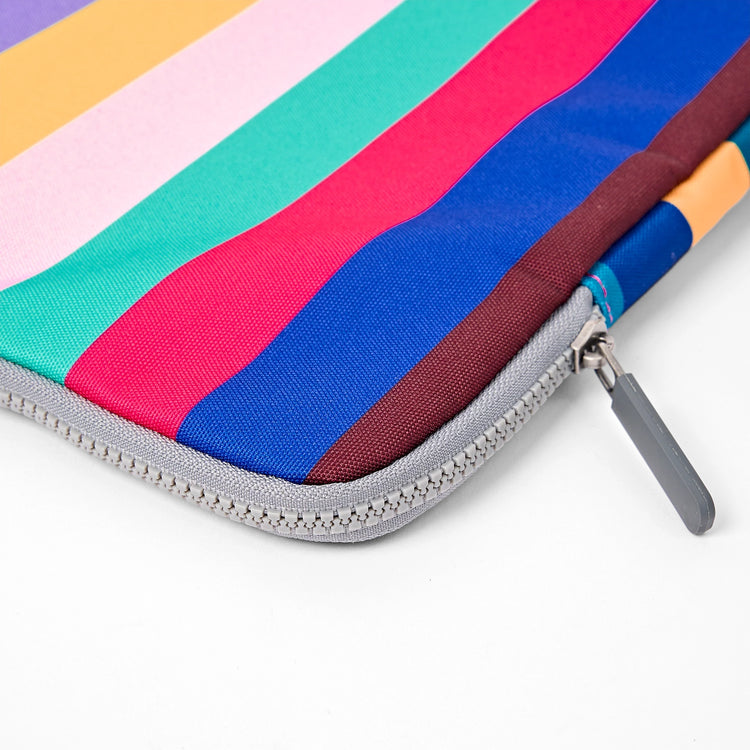 Brick Lane Laptop Sleeve 14" Wide Multi Stripe