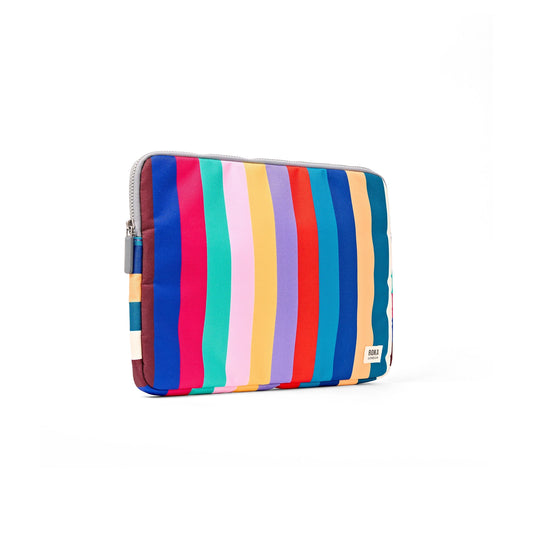 Brick Lane Laptop Sleeve 14" Wide Multi Stripe