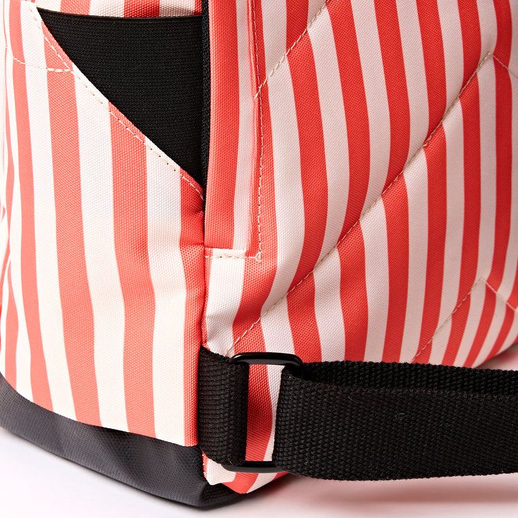 Canfield B Coral Stripe Small Backpack