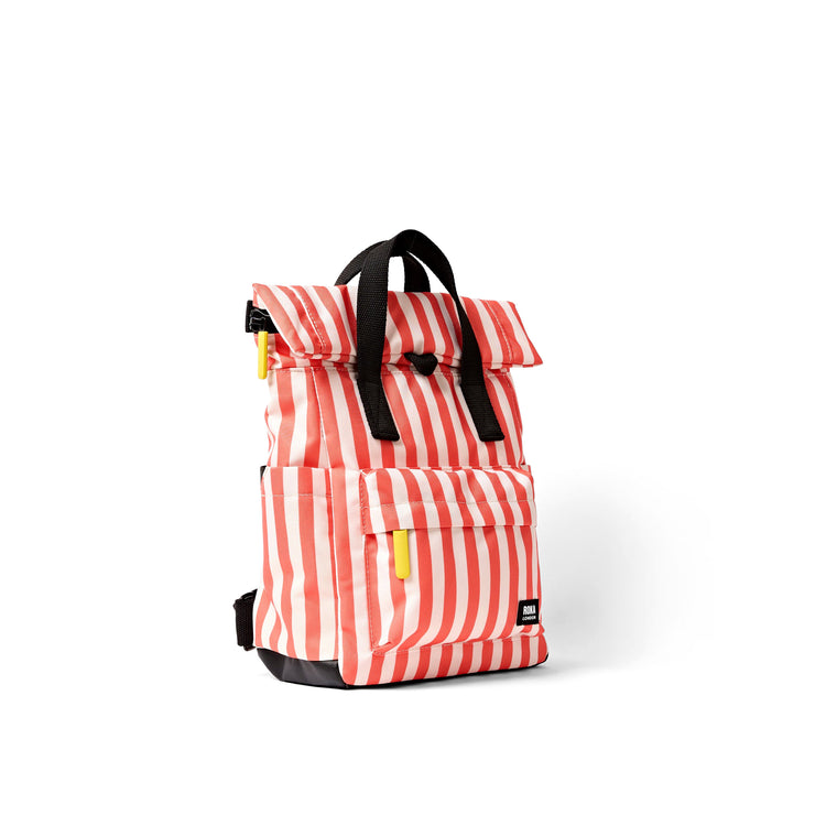 Canfield B Coral Stripe Small Backpack