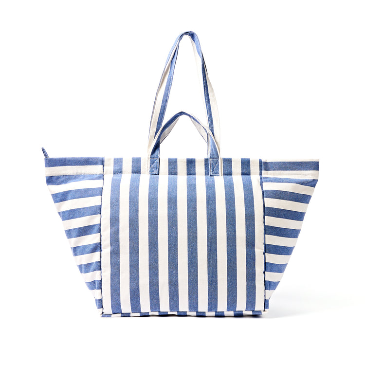 Marylebone Denim Stripe Shoulder Bag