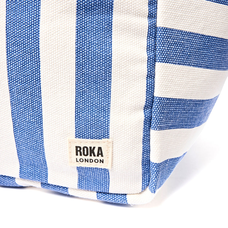 Marylebone Denim Stripe Shoulder Bag