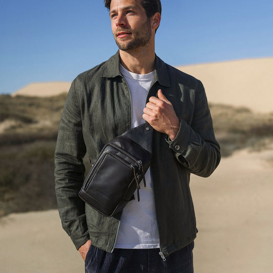 Riga Leather Sling Bag