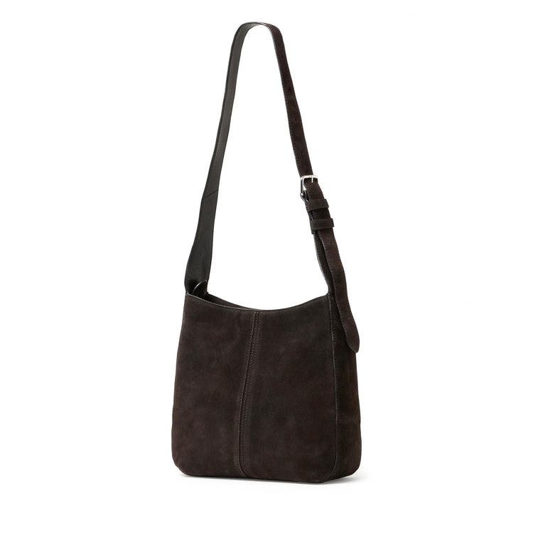 Molly Suede Shoulder Bag