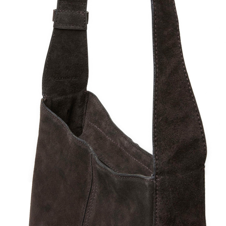 Molly Suede Shoulder Bag
