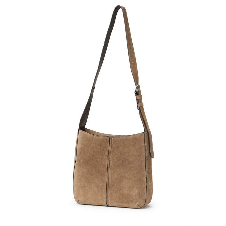 Molly Suede Shoulder Bag