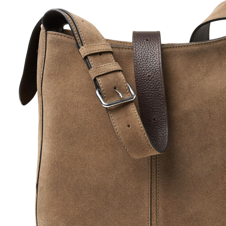 Molly Suede Shoulder Bag
