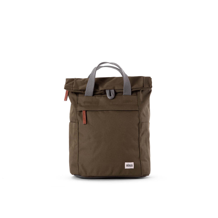 Finchley A Sustainable Canvas Small Backpack